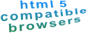 html 5 compatible browsers